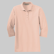 Ladies Silk Touch™ 3/4 Sleeve Polo