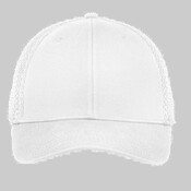 Snapback Contrast Front Mesh Cap