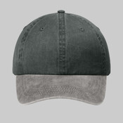 Two Tone Pigment Dyed Cap