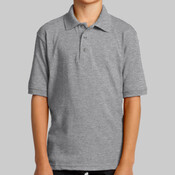 Youth Core Blend Jersey Knit Polo