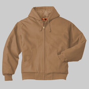 Tall Duck Cloth Hooded Work Jacket