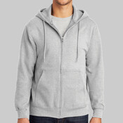 Essential Fleece Full Zip Hooded Sweatshirt