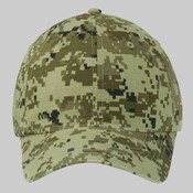 Digital Ripstop Camouflage Cap