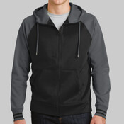 Sport Wick ® Varsity Fleece Full Zip Hooded Jacket