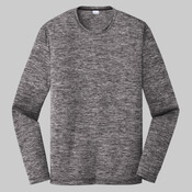 PosiCharge ® Long Sleeve Electric Heather Tee