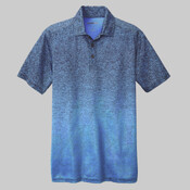 Ombre Heather Polo