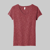 Women's Medal V Neck Tee